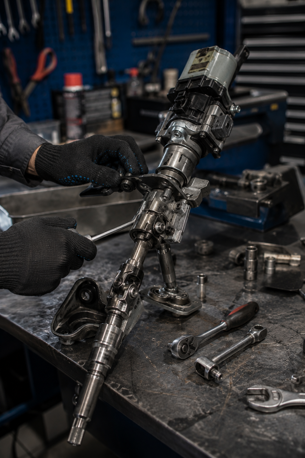Ремонт вала рулевой