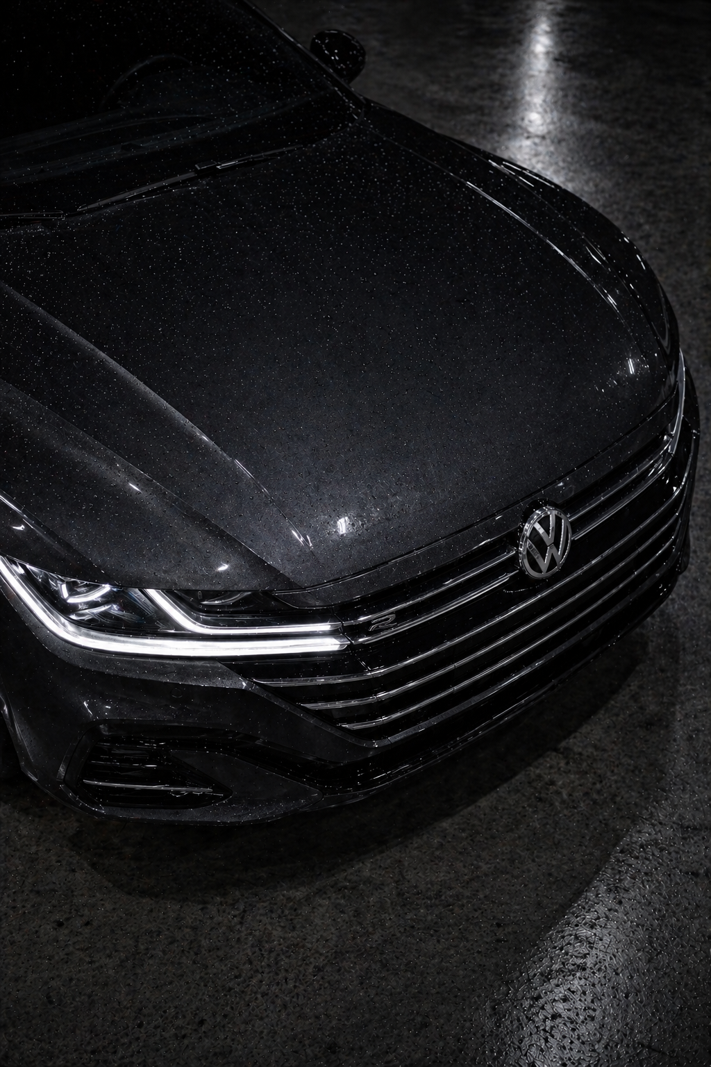 volkswagen arteon - передняя часть